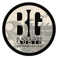 Black & Gold Audio Logo