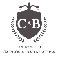 Law Office of Carlos A. Baradat, P.A. Logo