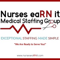 Nurses eaRN It Medical Staffing Group Logo