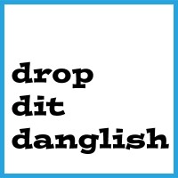 Drop Dit Danglish Logo