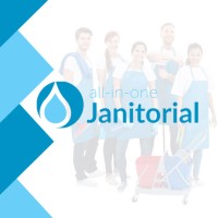 all-in-one Janitorial Logo
