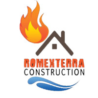 Romexterra Construction Inc. Fire and Water Restoration Logo