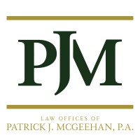 The Law Offices of Patrick J. McGeehan, P.A. Logo