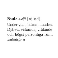 Nude ateljé Logo