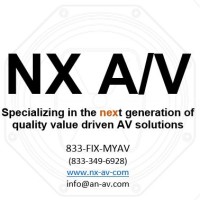 32 Degree Audio is now NX A/V Logo