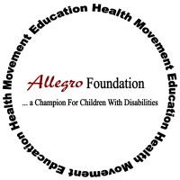 Allegro Foundation...a Champion for Children with Disabilities Logo