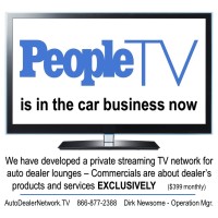 PeopleTV administered by AutoDealerNetwork.TV Logo