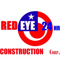 Red Eye 24 Hour Construction Corp Logo