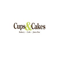 Cups and Cakes Coffee and Bake Shop Logo