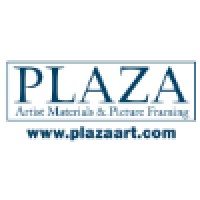 Plaza Artist Materials & Picture Framing Logo