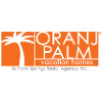Oranj Palm Vacation Homes by Palm Springs Rental Agency Logo