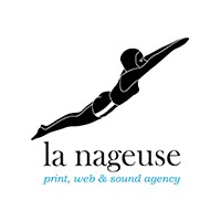 Agence La nageuse Logo