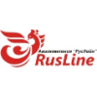 Aviation Company Rusline Logo