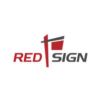 Red Sign Team Logo