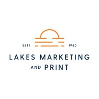 Lakes Marketing and Print Logo