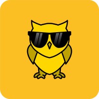 Cool Yellow Owl Logo