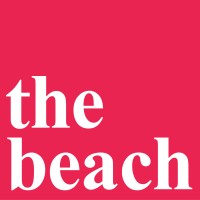 The Beach | design with / in community Logo