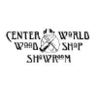 Center of the World Woodshop Logo