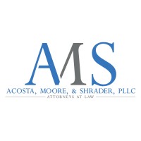 Acosta, Moore, & Shrader, PLLC. Logo
