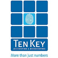 Ten Key, Inc. Accounting & Bookkeeping Logo