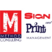 Method Consulting Signs and Print Logo