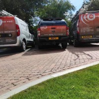 One degree west Satellite & Aerial Services LTD Logo