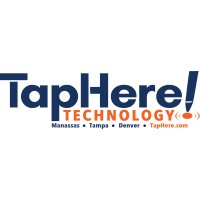TapHere! Technology (TapHere): Manassas VA, Evergreen CO, Tampa FL Logo