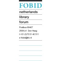 FOBID Netherlands LIbrary Forum Logo
