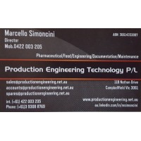 Production Engineering Technology P/L Logo