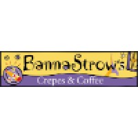 BannaStrows Crepes and Coffee Logo
