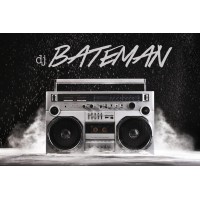 DJ BATEMAN -- Premier DJ Service Logo
