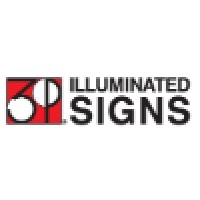 3P - illuminated signs Logo