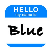 Blue Social Logo
