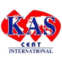 KAS INTERNATIONAL CERTIFICATION Logo