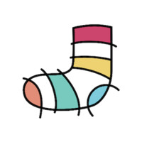 Stripy Sock Logo