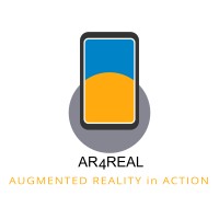 AR4REAL ⎜Augmented Reality in Action! Logo
