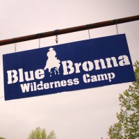 Blue Bronna Wilderness Camp Logo