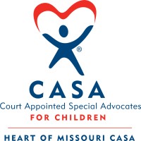Heart of Missouri CASA Logo