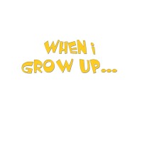 When I Grow Up, LLC – ushering in a new era in childrens media Logo