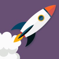 The Rocket Hosting Logo