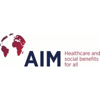 AIM - Association Internationale de la Mutualité/International Association of Mutuals Logo