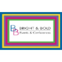 Bright and Bold Events and Conferences Logo