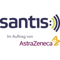 Santis im Auftrag von AstraZeneca Logo
