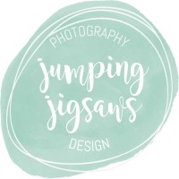 Jumping Jigsaws Design Logo