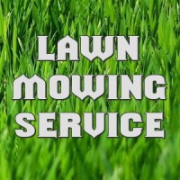 Lawn Mowing Service Logo
