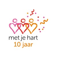 stichting Met je hart Logo