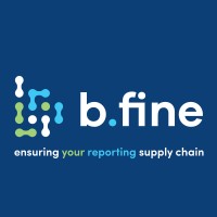 b.fine (part of Regnology) Logo