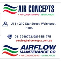 Air Concepts Pty Ltd t/a Airflow Maintenance Co Logo
