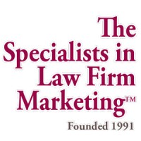 The Specialists in Law Firm Marketing Logo