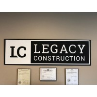 BBG LEGACY LLC, dba Legacy Construction Logo